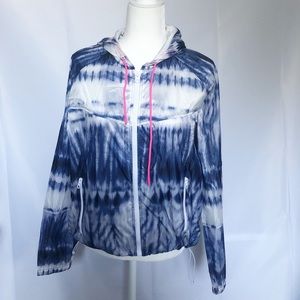 American Eagle tie dye Windbreaker